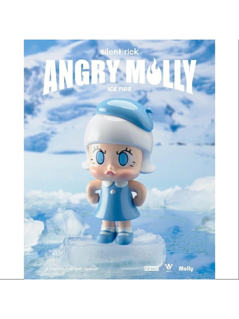 Kennyswork Angry Molly Ice Fire LIMITED EDITION AUTHENTIC Silent Trick ~ Sealed